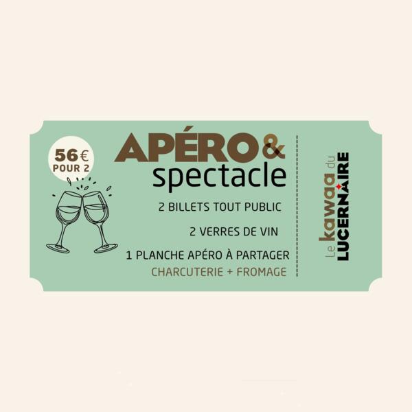 COFFRET APERO&SPECTACLE